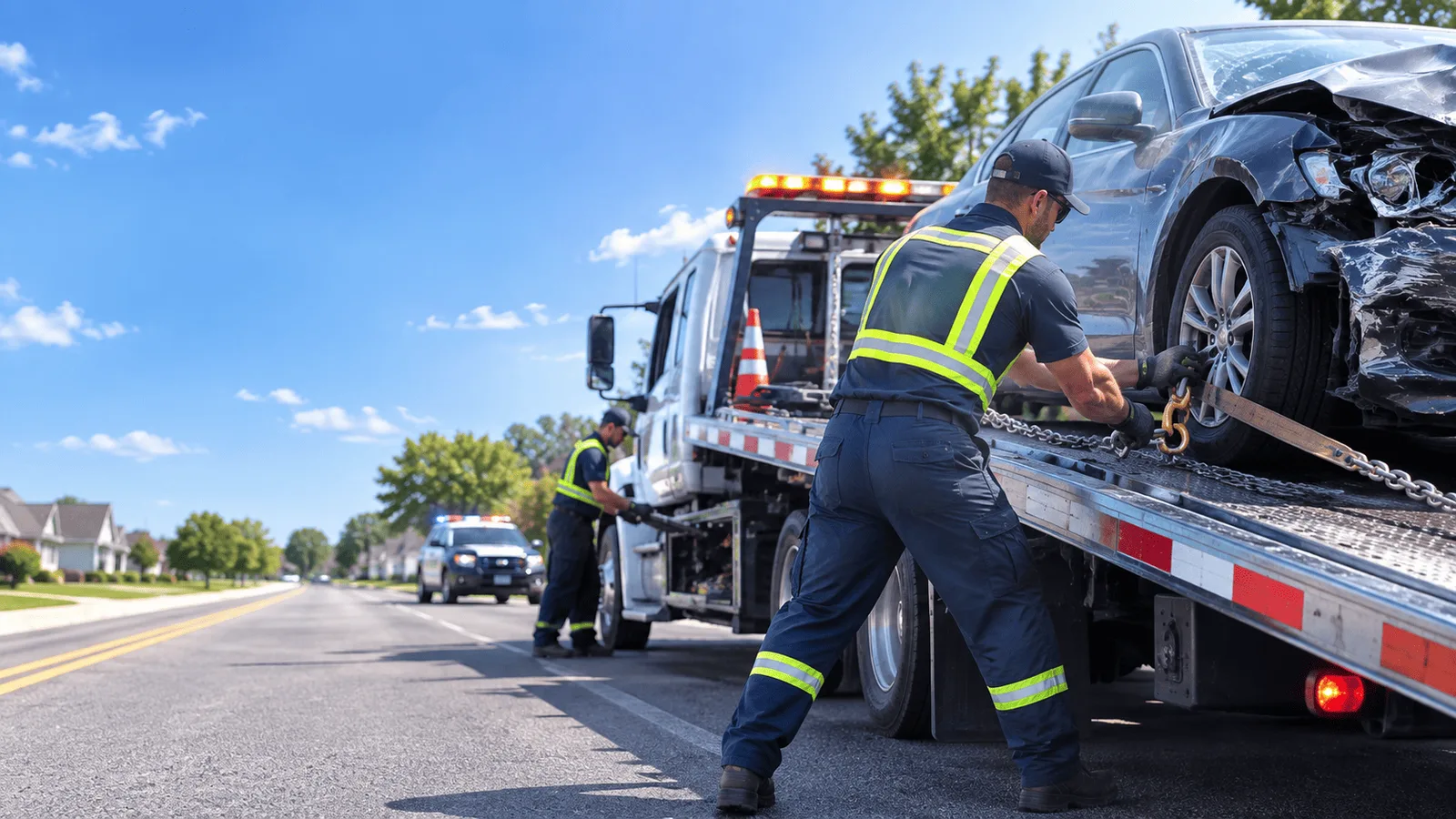 Accident Towing Service in Sidney, TX near me